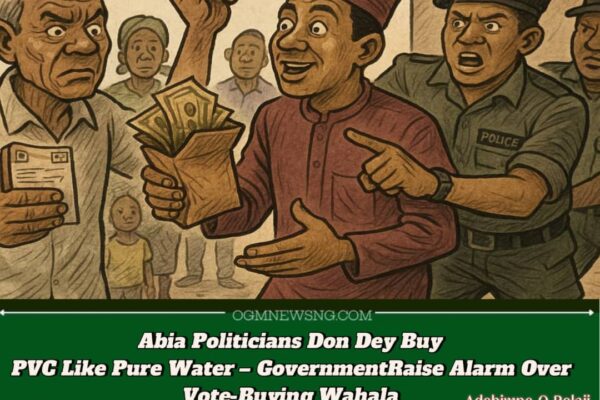 Abia State Government Don Vex: Politicians Dey Buy PVC Like Pure Water – Vote-Buying Wahala Burst Open
