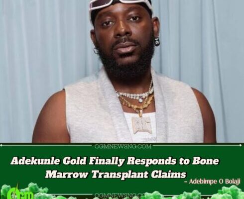 Adekunle Gold Breaks Silence on Bone Marrow Transplant Rumors Amidst Sickle Cell Revelation