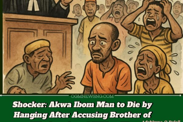 Akwa Ibom Man Sentenced to Death for Killing Him Brother Wey He Say Be Witch – Gbas Gbos Full Gist