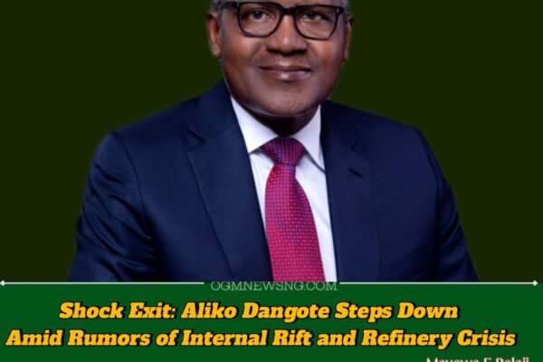 Aliko Dangote Quits Dangote Cement Chairmanship — Is Africa’s Richest Man Running from a Boardroom Storm?