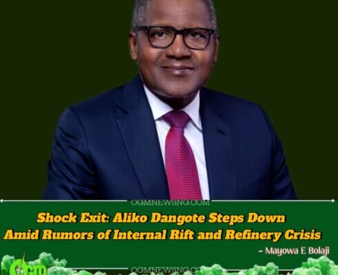 Aliko Dangote Quits Dangote Cement Chairmanship — Is Africa’s Richest Man Running from a Boardroom Storm?