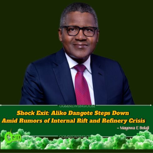 Aliko Dangote Quits Dangote Cement Chairmanship — Is Africa’s Richest Man Running from a Boardroom Storm?