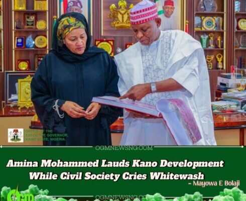 Professor Amina Mohammed Applauds Kano Governor’s Solar Projects, Critics Call It UN Bias
