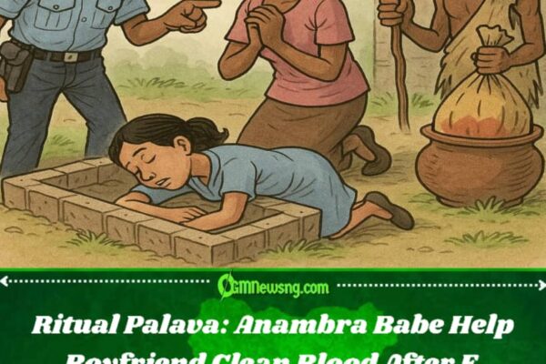 Anambra Ritual Scandal: Love Turn Crime as Girlfriend Clean Ritual Blood