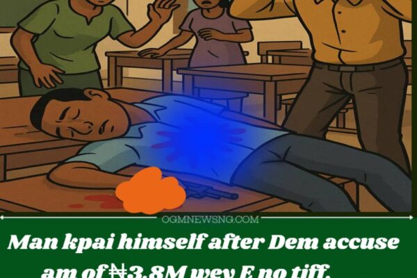 Drama for Ekiti: Awolola kpai himself for Classroom After Family, Church Deny Am Over Money Palava"