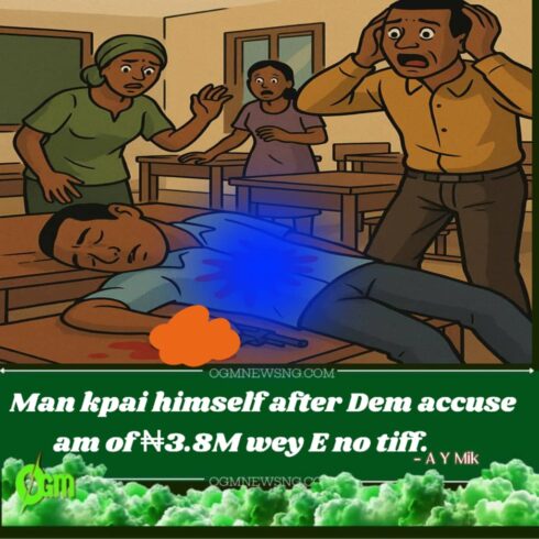 Drama for Ekiti: Awolola kpai himself for Classroom After Family, Church Deny Am Over Money Palava"