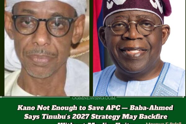 Hakeem Baba-Ahmed Cautions Tinubu Against Dropping Shettima in 2027- "Don’t Underrate Northern Sentiment"