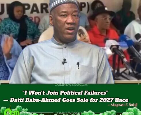 Former Presidential Candidate Datti Baba-Ahmed Rejects Coalition Plans, Declares Presidential Ambition for 2027