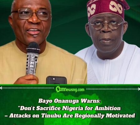 Bayo Onanuga Explodes: "Tinubu Deserves Two Terms Like Buhari – Stop Targeting Him for Being Southern!"