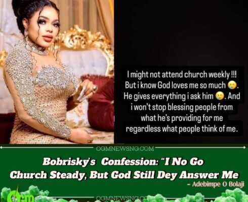 God Dey Answer My Prayer Pass!” – Bobrisky Declares Divine Favour, Says Critics Can't Stop Her Generosity