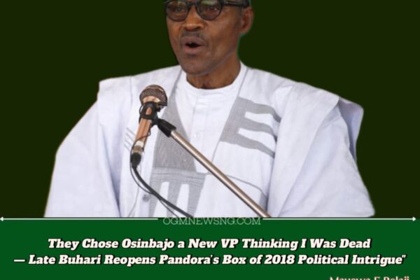 "I Wasn't Dead, Just Silent — Late Muhammadu Buhari Blasts Rumour Mongers in Shocking 2018 Confession"