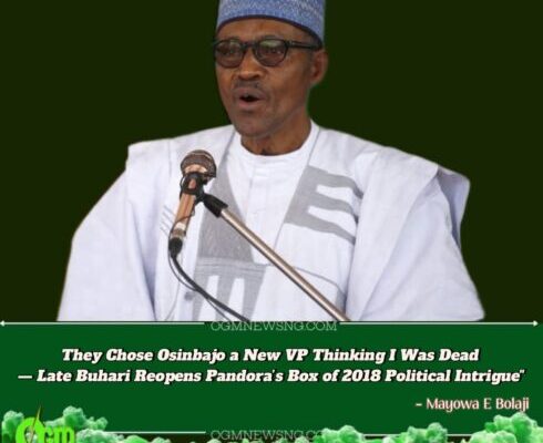 "I Wasn't Dead, Just Silent — Late Muhammadu Buhari Blasts Rumour Mongers in Shocking 2018 Confession"
