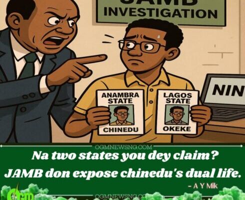 Who Chinedu Be? JAMB Say E Get Two Faces Like Nollywood Actor!