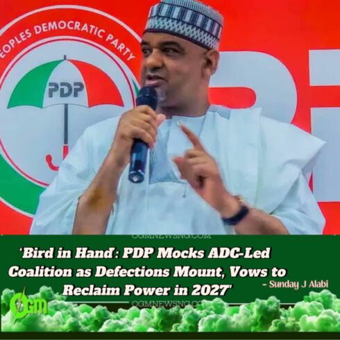 PDP Acting Chair Damagum Predicts Collapse of Opposition Coalition Ahead of 2027 Elections