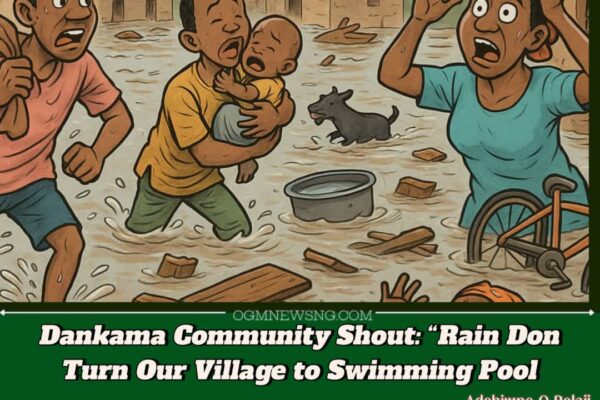 Dankama Community Cry Out: Flood Don Pursue Us Comot for House Like Thief in the Night