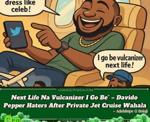 Davido Drag Critics Say "I Go Be Vulcanizer Next Life" – Wahala Burst Over Private Jet Palava!