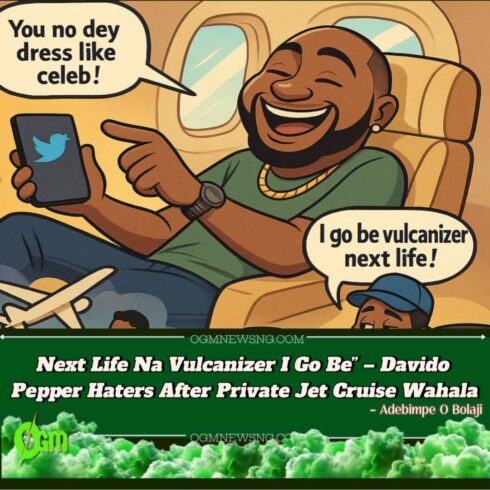 Davido Drag Critics Say "I Go Be Vulcanizer Next Life" – Wahala Burst Over Private Jet Palava!