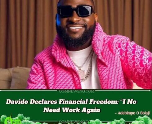 Davido Declares: I No Need Work Again – Billion Dollar Fortune Sparks Social Media Reactions”