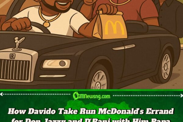 How Davido Take Run McDonald's Errand for Don Jazzy and D’Banj with Him Papa Car – Rolls Royce No Be Today