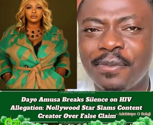 Dayo Amusa Slams HIV Claim: Nollywood Star Reacts Strongly to False Allegation by Content Creator