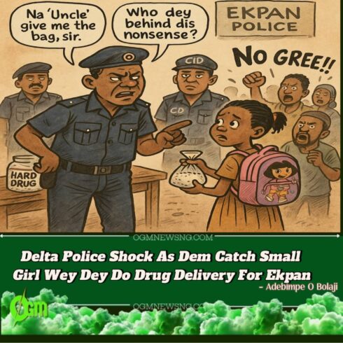 Delta Police Nab 11-Year-Old Pikin Wey Dey Run Hard Drug – See As Dem Take Catch Am!