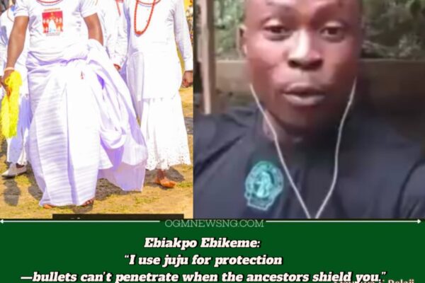 Senior Aide to Ex-Militant Ebiakpo Ebikeme: “I use juju for protection—Tompolo taught us that when the ancestors shield you, no bullet can enter.”