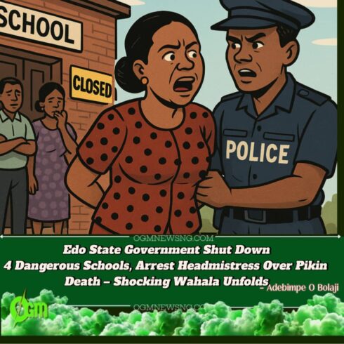 Edo State Government Lock 4 Schools, Hold Headmistress After Small Pikin Kpai for Inside Classroom Wahala