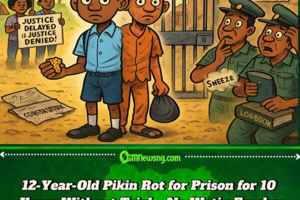 Wetin Emeka Steal? 12-Year-Old Pikin Spend 10 Years for Prison Without Trial – Nigeria’s Justice Wahala Don Cast Again!