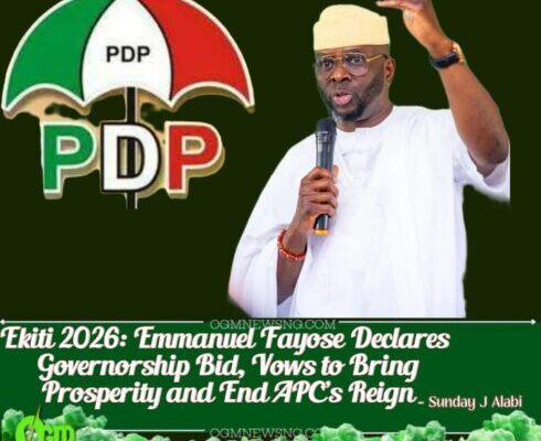 Ekiti State 2026: Emmanuel Fayose,I’m Contesting to Bring Prosperity to the Ekiti State