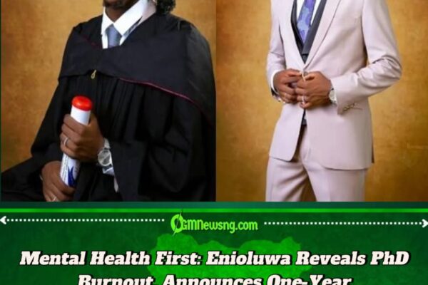 Enioluwa Declares Mental Fatigue, Plans One-Year Break After PhD: ‘My Head Wan Burst