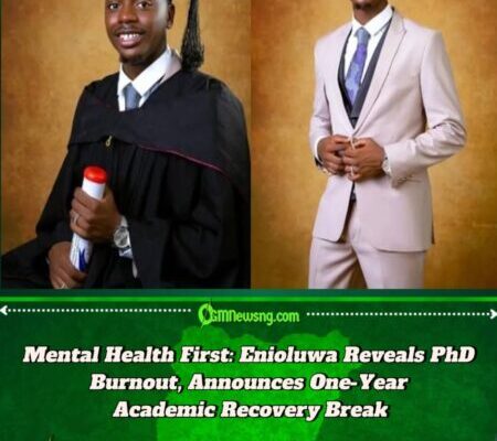 Enioluwa Declares Mental Fatigue, Plans One-Year Break After PhD: ‘My Head Wan Burst
