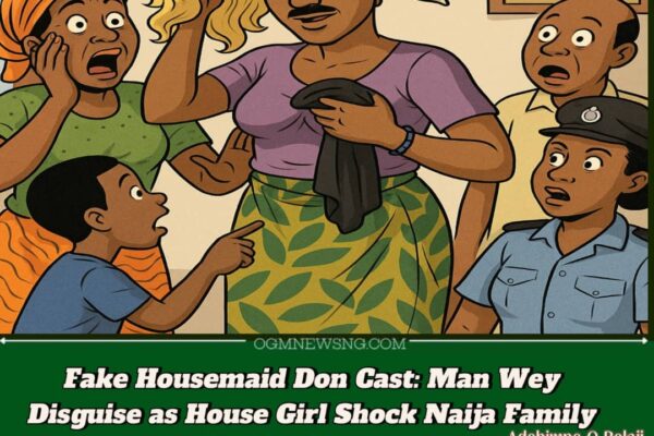 Fake Housemaid Scatter Family Peace – Person Wey Dem Hire As Girl Turn Out To Be Full Grown Man