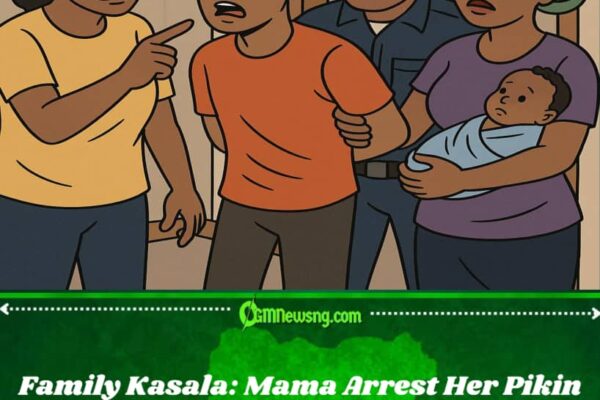 Family Wahala Don Blow: TikTok Lady Drag Mama Say She Call Police for Her Own Pikin