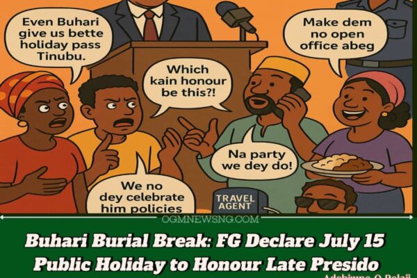 Federal Government Declare July 15 Public Holiday to Honour Buhari Death – Nigerians React With Gbas Gbos