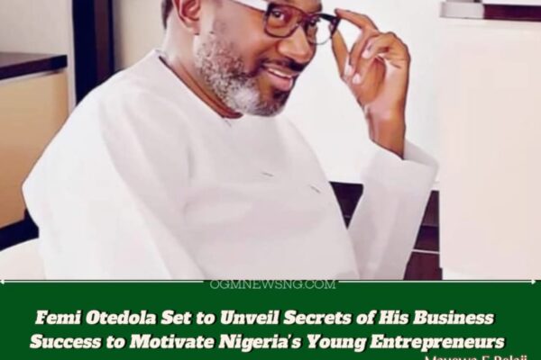 Business Tycoon, Femi Otedola Declares: My Business Journey Is a Blueprint for Africa’s Next Billionaires