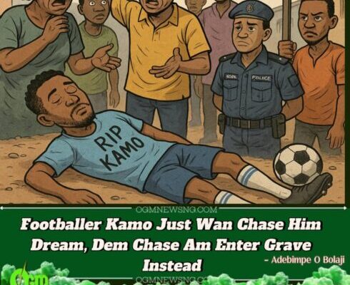 Footballer Kamo Don Collect Hack Like Goat for Ebute Meta — Lagos Streets Still Dey Shake