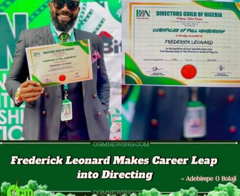 Frederick Leonard Joins Directors Guild of Nigeria: Nollywood Star Becomes Certified Director with New Vision