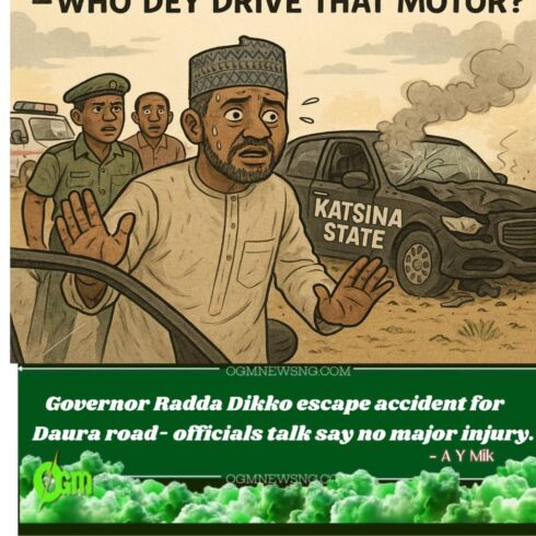 Gov Dikko Radda Involve for Small Motor Accident After He Visit Late Buhari House