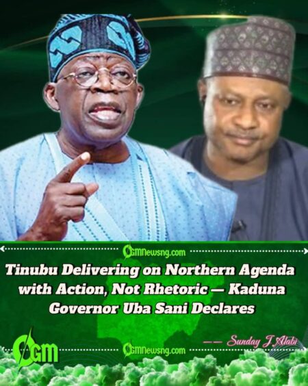 Governor Sani Hails Tinubu’s Fulfilment of Northern Promises, Says Security, Infrastructure Witnessing Turnaround