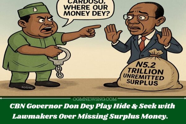 House of Reps Wan Arrest CBN Gov Over N5.2 Trillion Wey Dem No See – Gbas Gbos Full Ground!