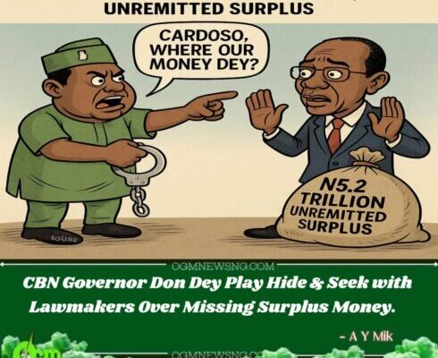 House of Reps Wan Arrest CBN Gov Over N5.2 Trillion Wey Dem No See – Gbas Gbos Full Ground!