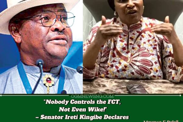 Senator Ireti Kingibe Sparks Political Firestorm - "Wike Rules the FCT? I Dare Him to Face the Ballot"