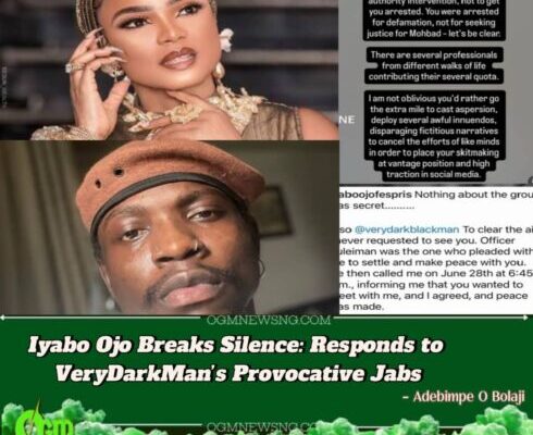 Iyabo Ojo Fires Back at VeryDarkMan: “You Go Extra Mile Just to Paint Me Bad” — Nollywood Star Blasts Skitmaker with Fierce Clapback