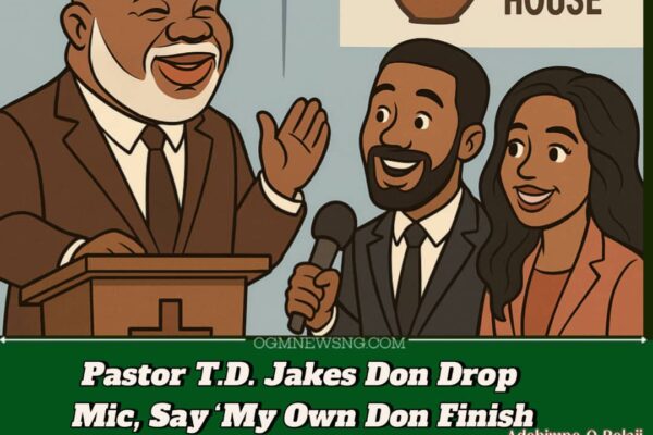 Pastor T.D. Jakes Shake Church World as E Step Down Gbam – See Who Carry Power Mic for Potter’s House