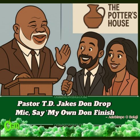 Pastor T.D. Jakes Shake Church World as E Step Down Gbam – See Who Carry Power Mic for Potter’s House