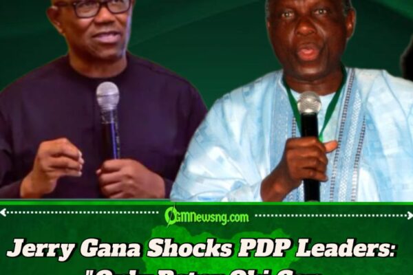 Jerry Gana Declares: "Peter Obi Will Crush Any Candidate in the North if He Returns to PDP"