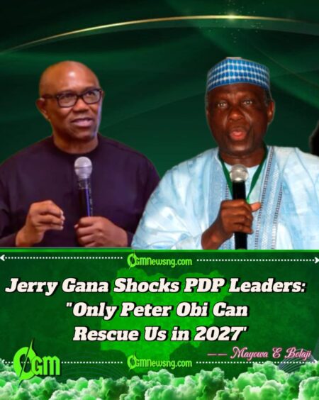 Jerry Gana Declares: "Peter Obi Will Crush Any Candidate in the North if He Returns to PDP"