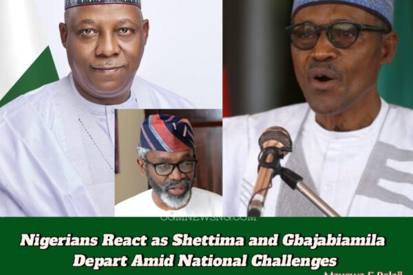 Vice President Kashim Shettima and Chief of Staff, Femi Gbajabiamila Travel to London to Repatriate Buhari’s Remains