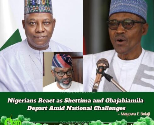 Vice President Kashim Shettima and Chief of Staff, Femi Gbajabiamila Travel to London to Repatriate Buhari’s Remains