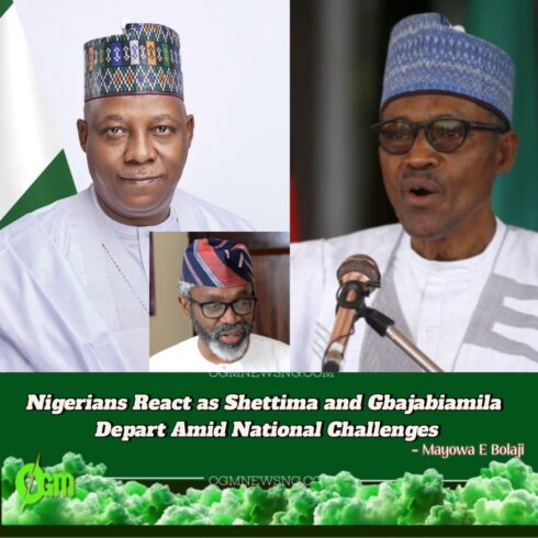 Vice President Kashim Shettima and Chief of Staff, Femi Gbajabiamila Travel to London to Repatriate Buhari’s Remains